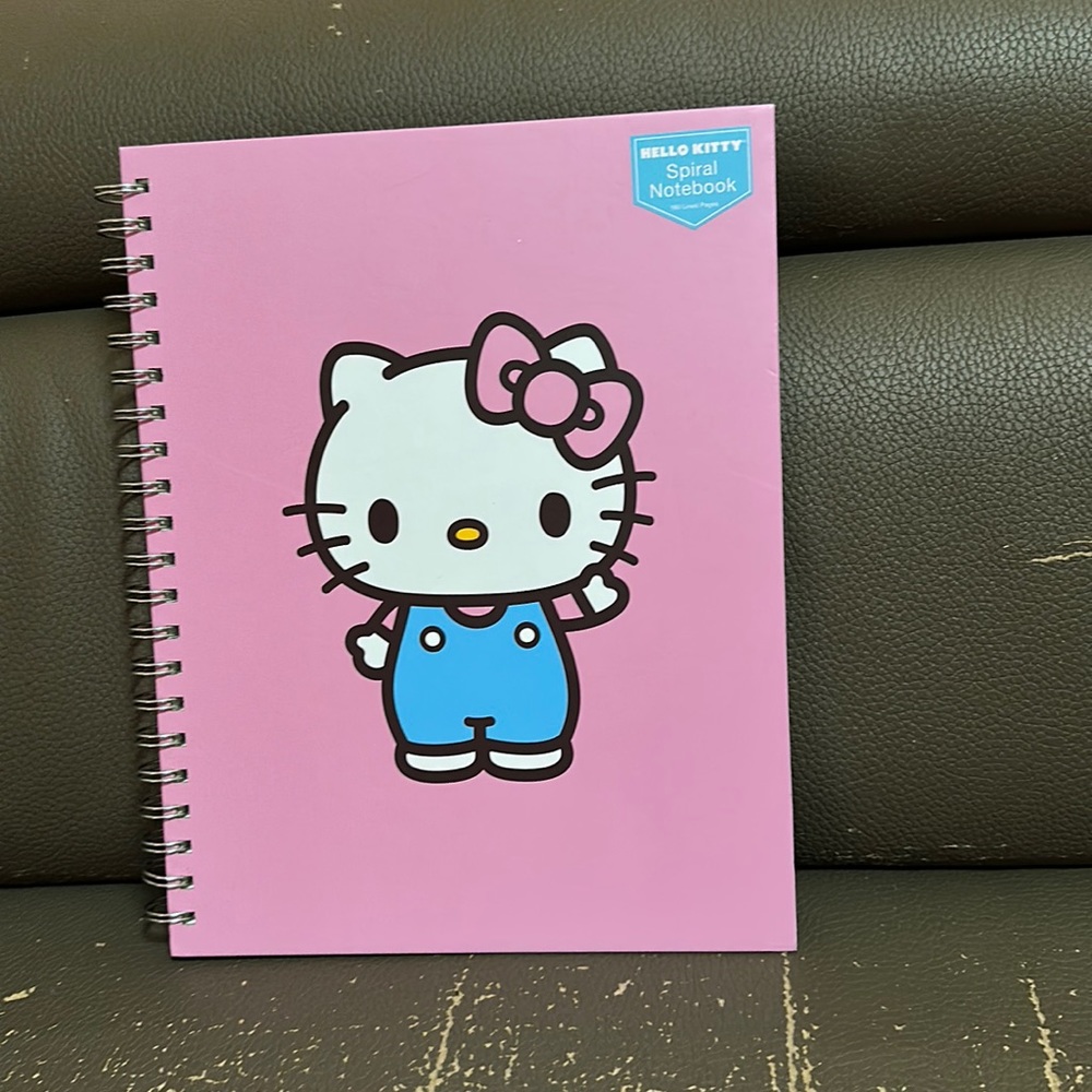 Hello Kitty Spiral notebook